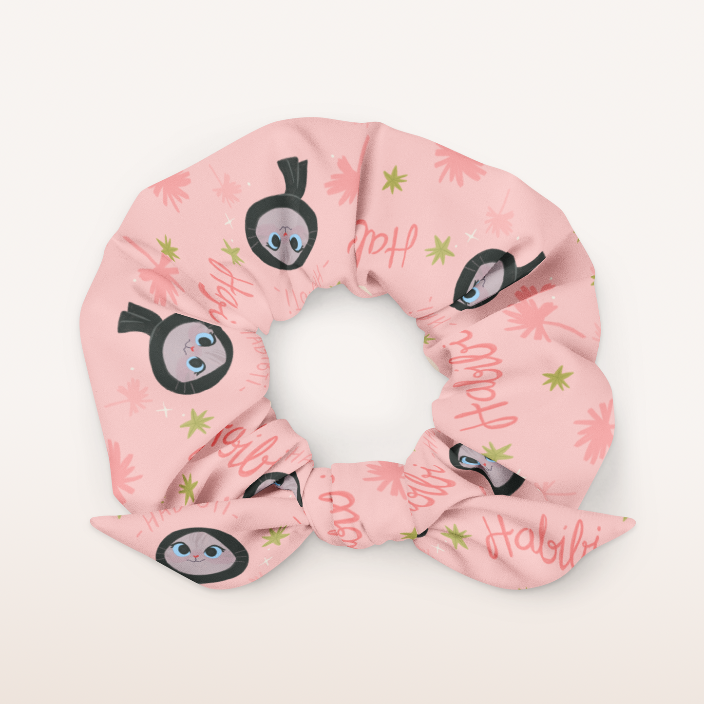 Illustrated Scrunchie