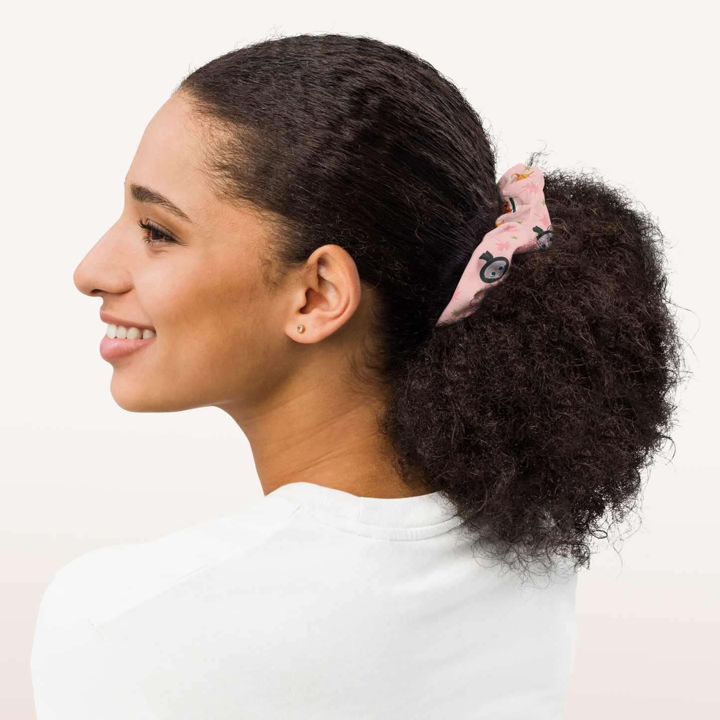 Illustrated Scrunchie