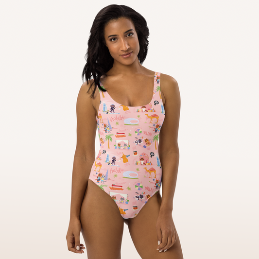 One Piece Swimsuit Habibi Come To Dubai