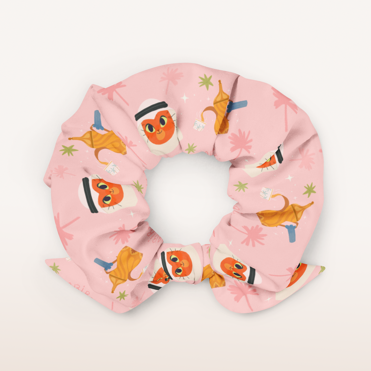 Illustrated Scrunchie